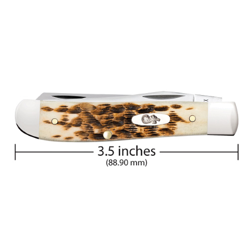 Amber Bone Peach Seed Jig Mini Trapper - Image 2