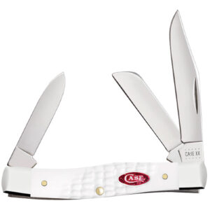 SparXX™ Standard Jig White Synthetic Medium Stockman Sloped Bolster