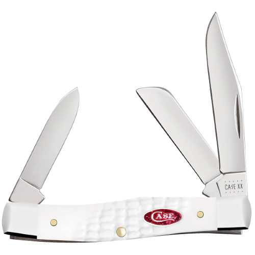 SparXX™ Standard Jig White Synthetic Medium Stockman Sloped Bolster