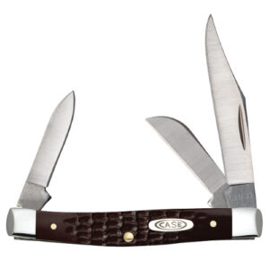 Jigged Brown Synthetic Small Stockman (6333 SS)