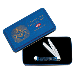 Masonic Gift Tin Standard Jig Blue Bone Trapper 6254 SS