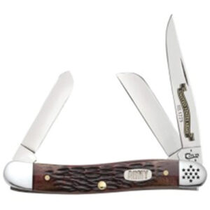 U.S. Army Burnt Walnut Bone Rogers Jig Medium Stockman