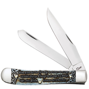 Smooth Natural Bone Trapper Serenity Prayer