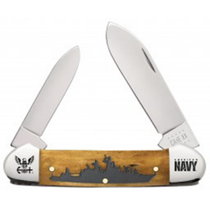 U.S. Navy Antique Bone Smooth Canoe 62131 SS