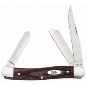 Smooth Chocolate, Brown, and Red Richlite – Medium Stockman