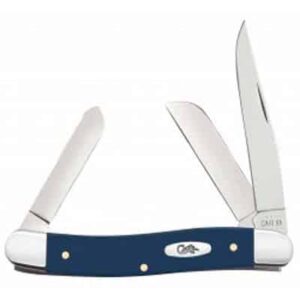 Navy Blue Synthetic Medium Stockman