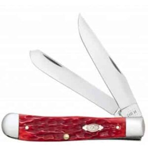 Dark Red Bone CV – Peach Seed Jig Trapper w/Pocket Clip