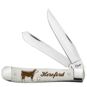 Smooth Natural Bone Hereford Trapper