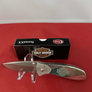 Harley Davidson Tec X  Tags-L T0103.75 Polished Stanless