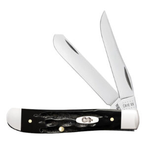 Jigged Buffalo Horn - Mini Trapper BH207 SS