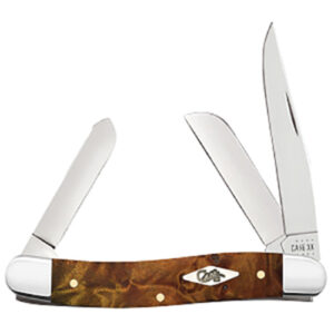 Autumn Maple Burl Wood - Medium Stockman