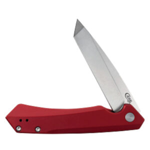 Kinzua  EDC- Red Anodized Aluminum - Tanto Blade