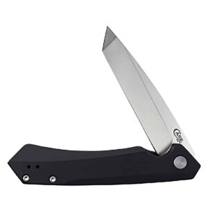 Kinzua EDC- Balck Anodized Aluminum - Tanto Blade
