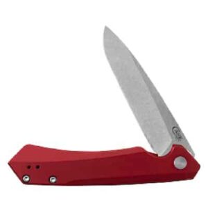 Kinzua EDC - Red Anodized Aluminum - Spear Blade