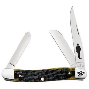John Wayne Olive Green Bone Standard Jig Medium Stockman