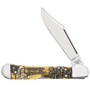Christmas Natural Bone Color Wash W/Blk Mini Copperlock W/Tin)