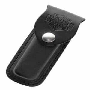 Medium Leather Sheath Black Embellished Harley-Davidson)