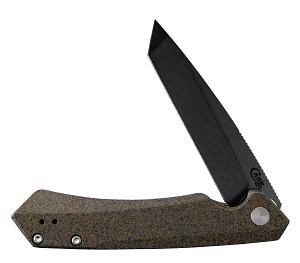 Kinzua EDC - Dark Brown Speckle Cerakote Aluminum