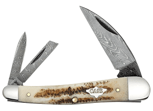 Vintage Bone Seahorse Whittler V6355WH DAM