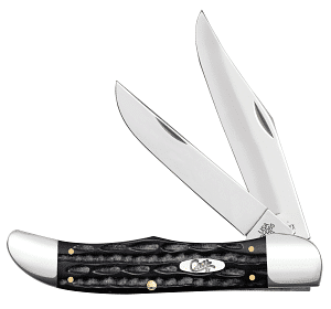 Buffalo Horn Jig Large Folding Hunter BH265 SS W/Sheath