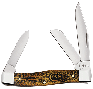 Golden Pinecone Embellished Natural Bone Medium Stockman 63032 SS