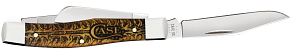 Golden Pinecone Embellished Natural Bone Medium Stockman 63032 SS - Image 4