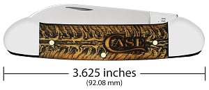 Golden Pinecone - Embellished Natural Bone Canoe 62131 SS - Image 2
