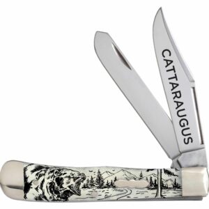 Cattaraugus Heritage Smooth Natural Bone Apex Bear Trapper