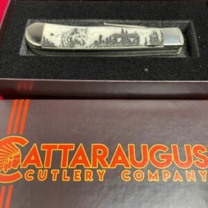 WCATC54HAW Cattaraugus Natural Bone Heritage Apex Wolf Trapper 22548 SS