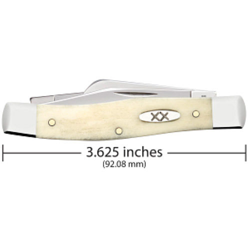 Smooth Natural Bone Medium Stockman 63032 SS - Image 2