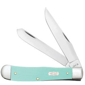 Smooth Seafoam Green G-10 Trapper 10254 SS