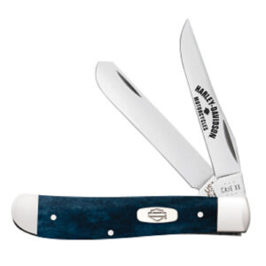Smooth Mediterranean Blue Bone Mini Trapper (6207 SS)