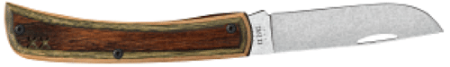 Crossroads Smooth Brown/Green Wood XR Sod Buster Jr XR7137 S35VN - Image 4