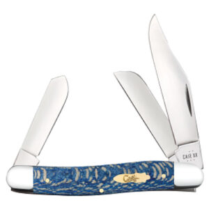 Blue Sycamore Wood Smooth Stockman 7347 SS