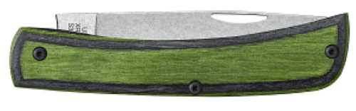 Green/Black Laminate Wood Smooth XR Sod Buster Jr XR7137 S35VN - Image 3