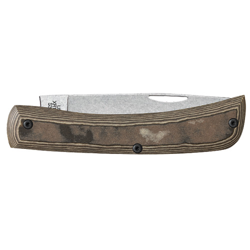 Black & Tan Richlite w/Black G-10 Smooth XR Sod Buster Jr XR10137 - Image 4