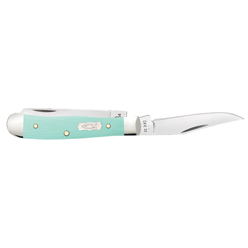 Seafoam Green G-10 - Smooth Tiny Trapper 102154 SS - Image 2