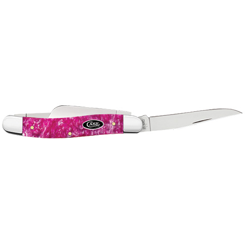 Smooth Pink Crackle Kirinite Medium Stockman 10318 SS - Image 4