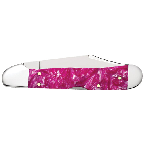 Smooth Pink Crackle Kirinite Mini CopperLock 101749L SS - Image 3