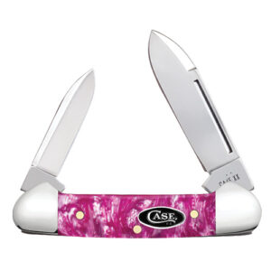 Smooth Pink Crackle Kirinite Baby Butterbean 102132 SS